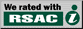 We are rated with RSAC